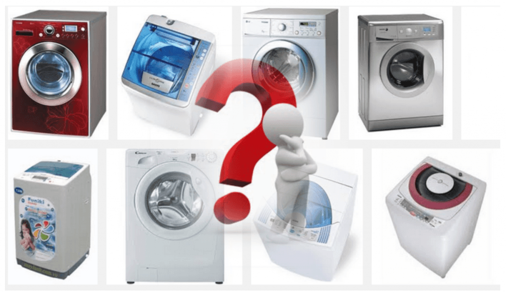 Vệ sinh máy giặt các hãng nổi tiếng, phổ thông